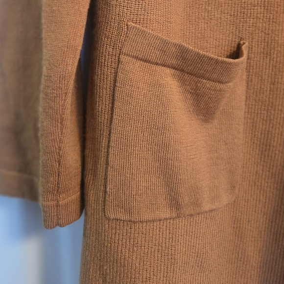 Orange Orvis Wool Sweater, Size S - Picture 3 of 4